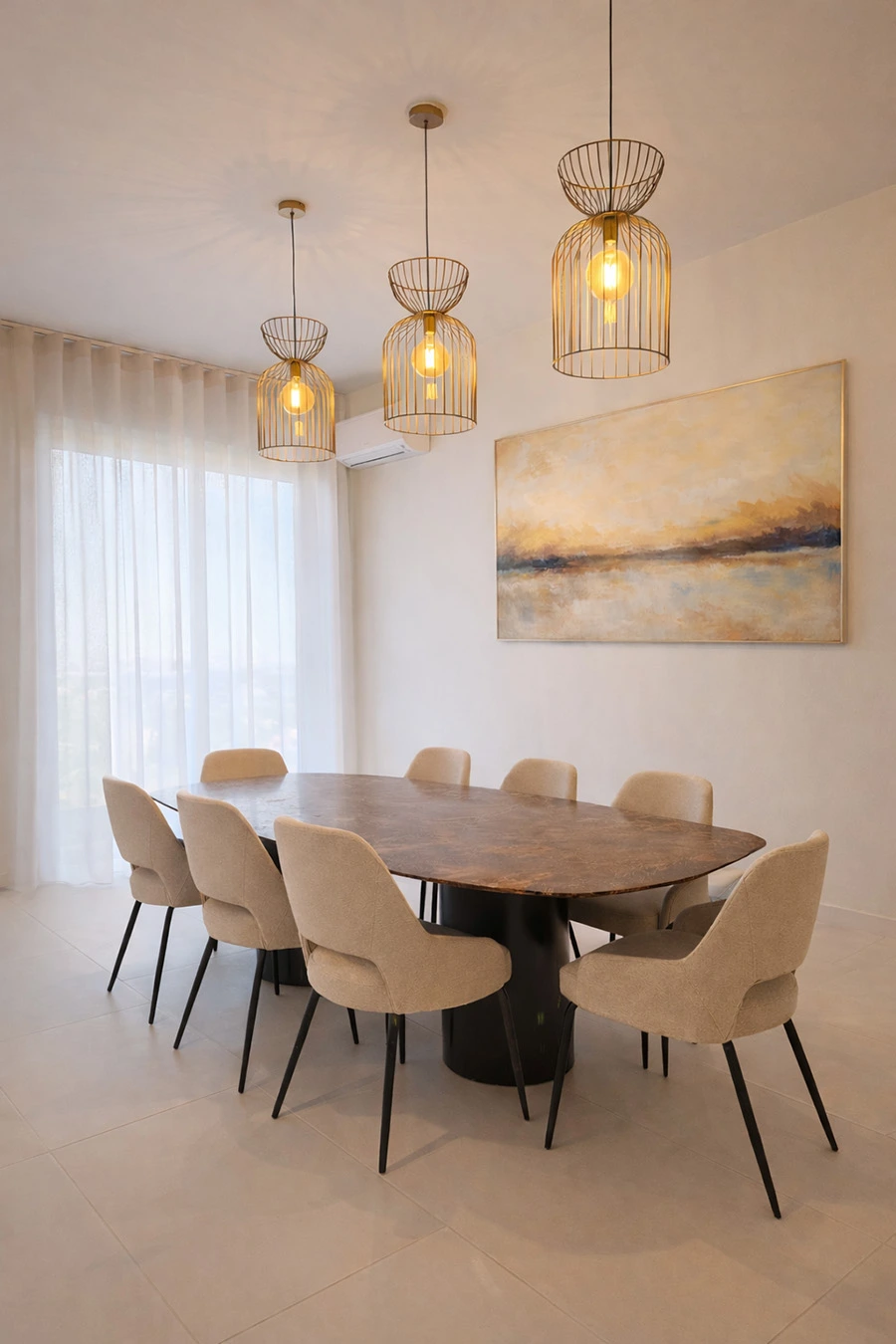 Sala stipule vista verticale